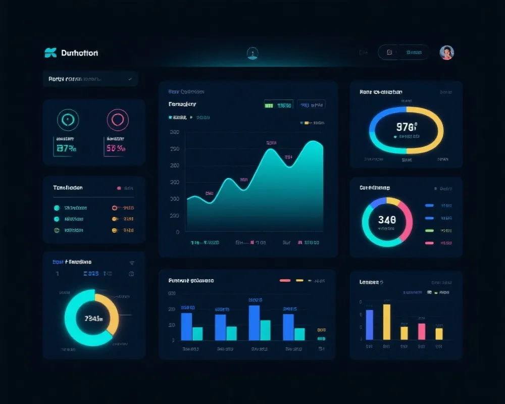 高级数据分析面板展示